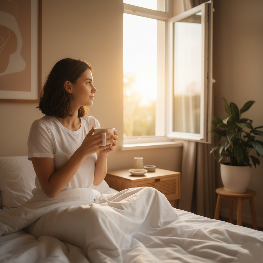 Posing ideas for photos in the Bedroom