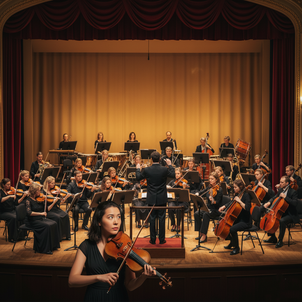 5 posing ideas for Orcestra pictures
