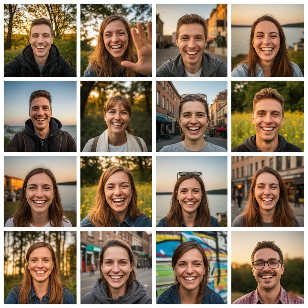 5 Posing ideas for Whatssap photos
